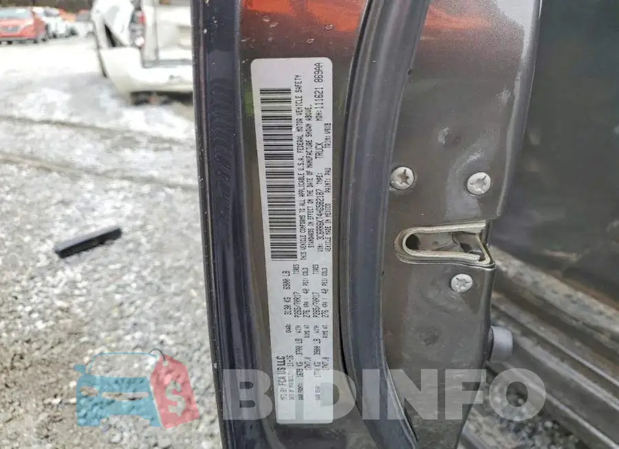 3C6RR6KT4HG582187 Photo# 12