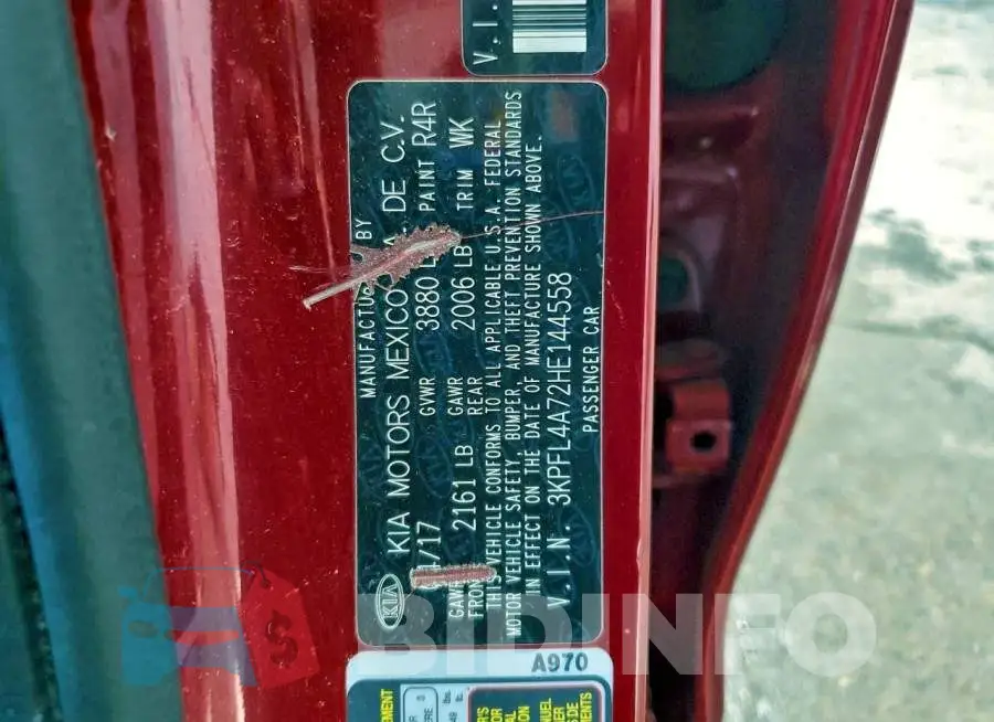 3KPFL4A72HE144558 Photo# 12
