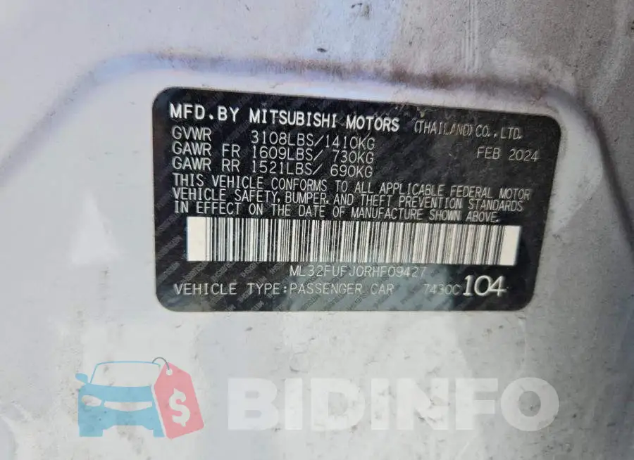 ML32FUFJ0RHF09427 Photo# 12