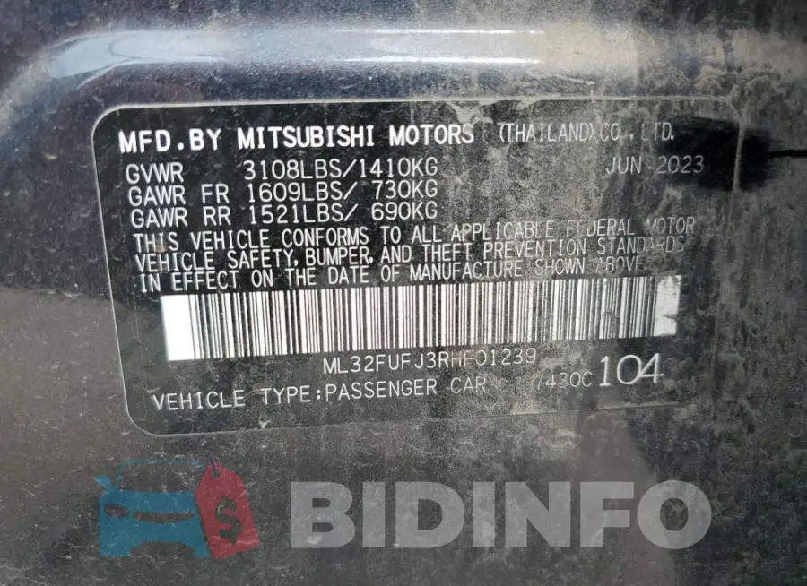 ML32FUFJ3RHF01239 Photo# 12