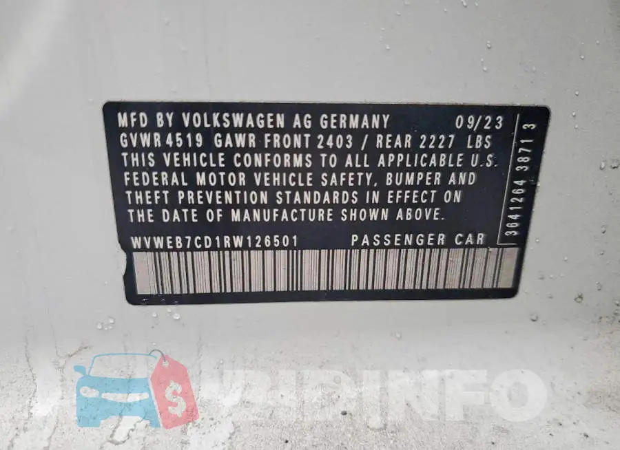 WVWEB7CD1RW126501 Photo# 12