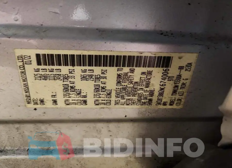 5N1BT3BB2NC674006 Photo# 13