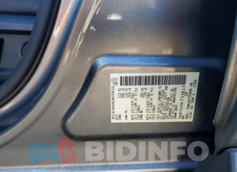 5N1BT3CB3NC733613 Photo# 13