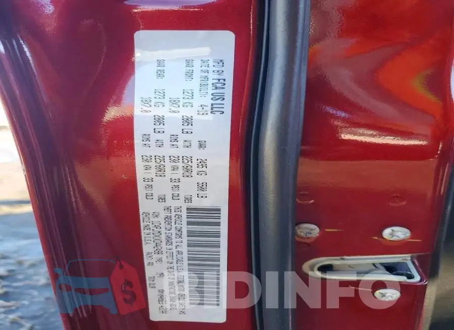 1C4PJMDX1KD442498 Photo# 14