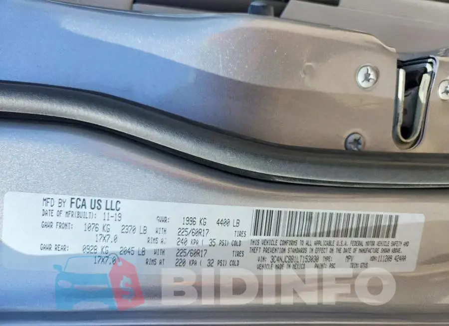 3C4NJCBB1LT153030 Photo# 13
