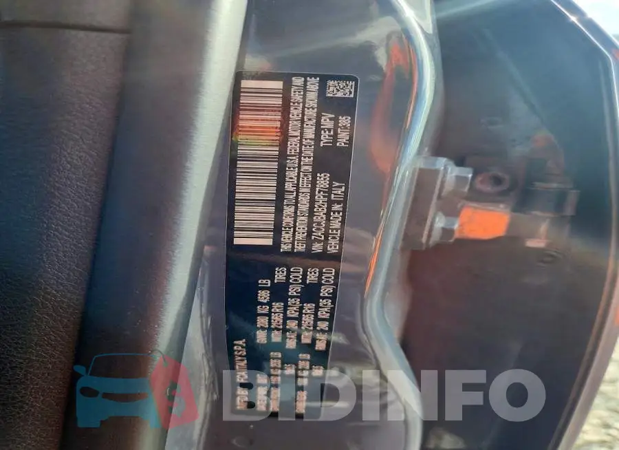 ZACCJBAB2HPF78855 Photo# 13
