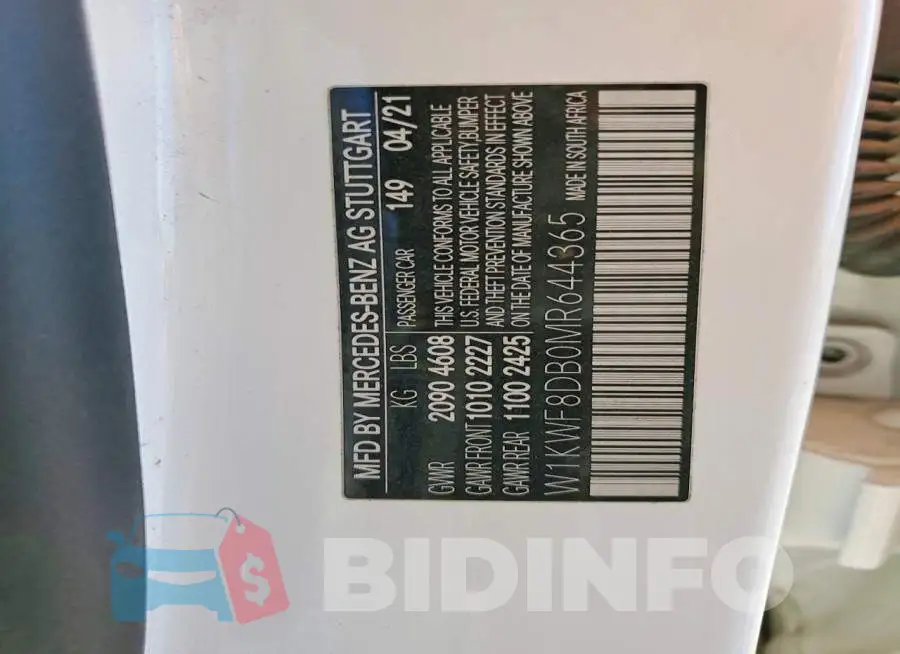W1KWF8DB0MR644365 Photo# 12