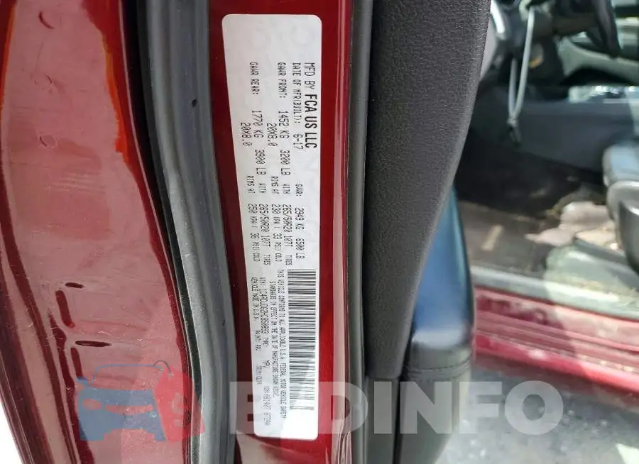 1C4RDJDG2HC850893 Photo# 13