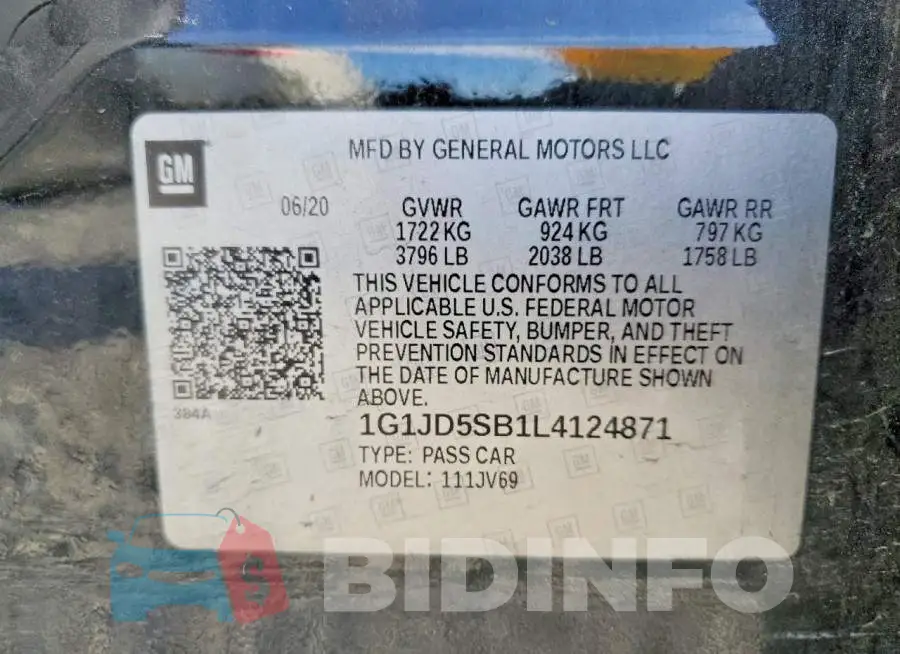 1G1JD5SB1L4124871 Photo# 13