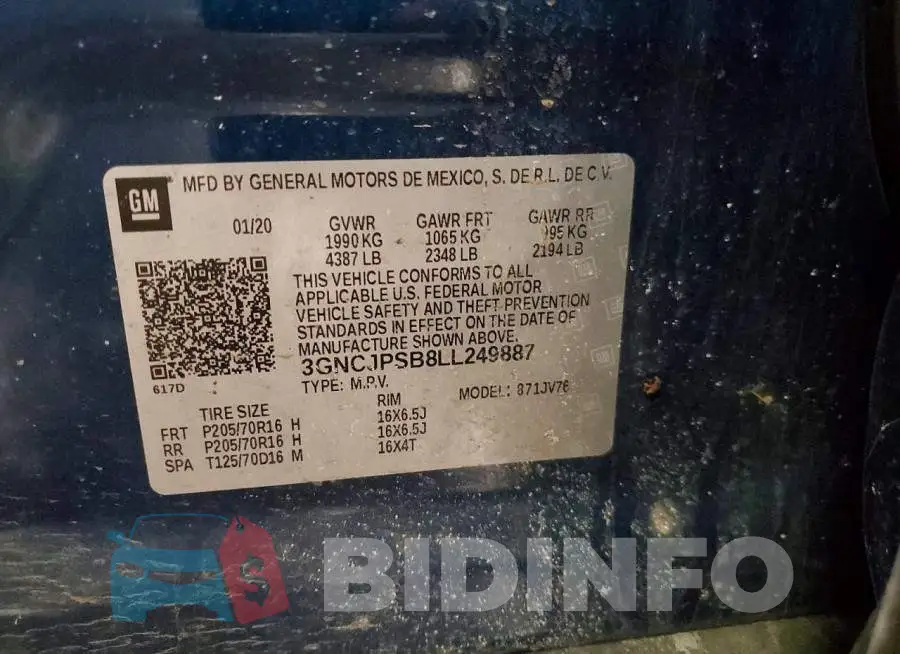 3GNCJPSB8LL249887 Photo# 13