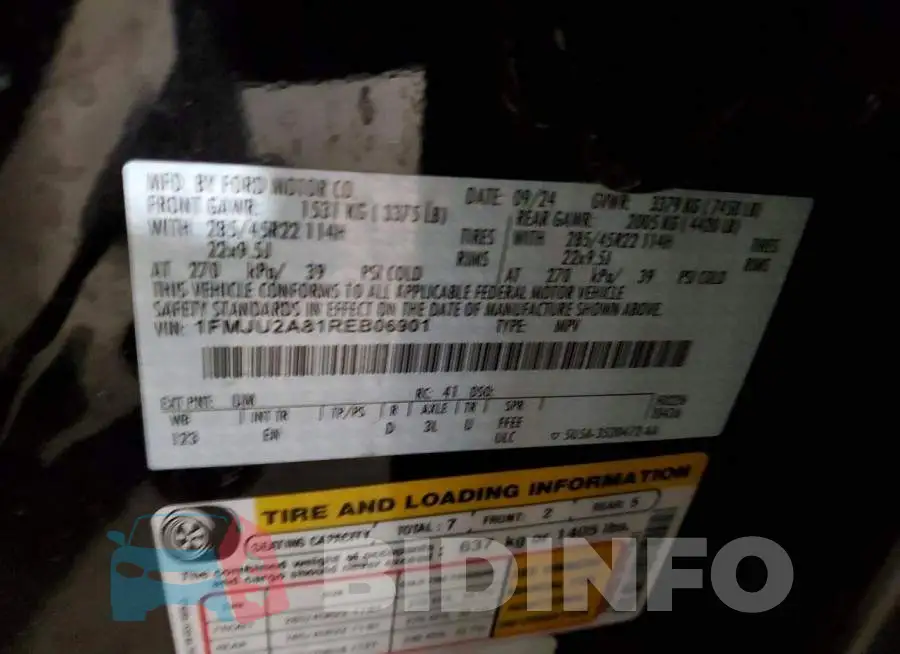 1FMJU2A81REB06901 Photo# 13