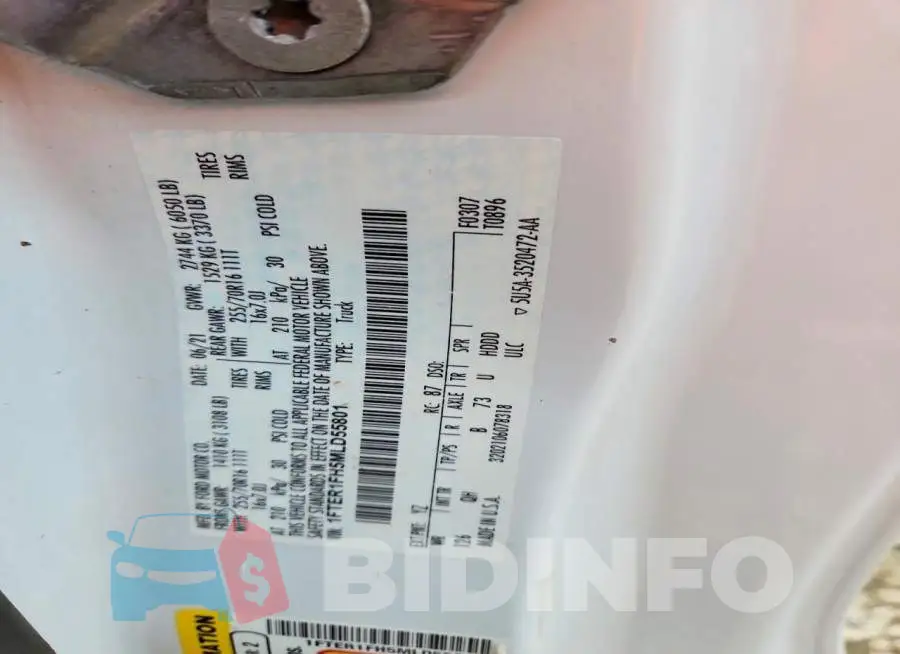1FTER1FH5MLD55801 Photo# 12
