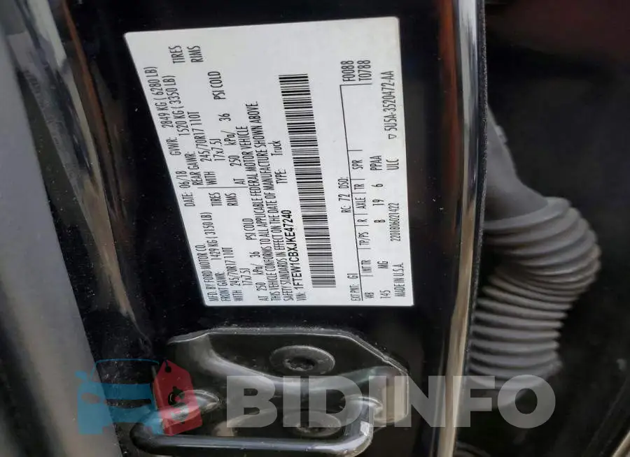 1FTEW1CBXJKE47240 Photo# 12
