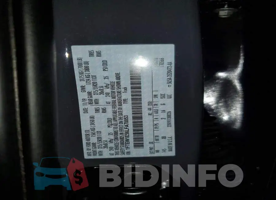 1FTEW1E56LFA70053 Photo# 13