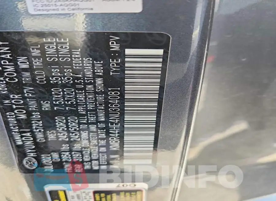 KM8R44HE4NU364081 Photo# 14