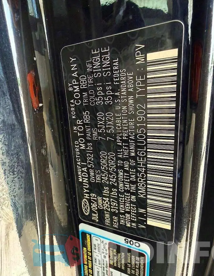 KM8R54HE6LU051902 Photo# 10