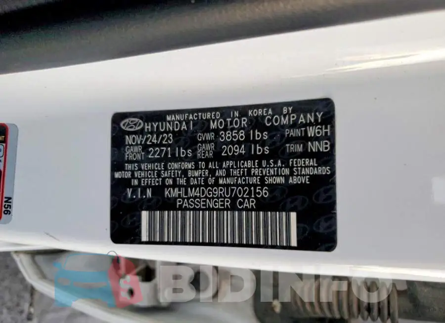 KMHLM4DG9RU702156 Photo# 12