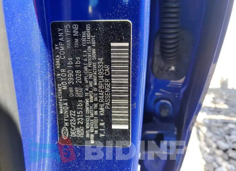 KMHLR4AF8PU495334 Photo# 12