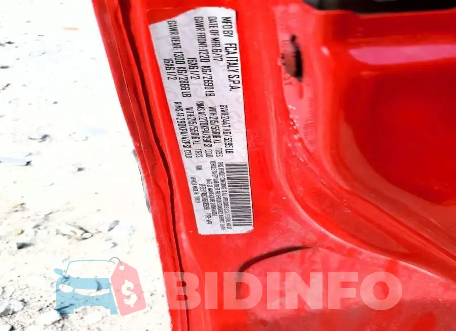 ZFBERFAB3H6G85091 Photo# 13