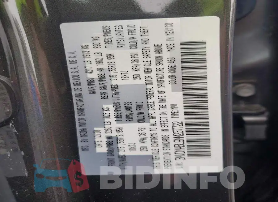 3MVDMABL9MM237722 Photo# 13