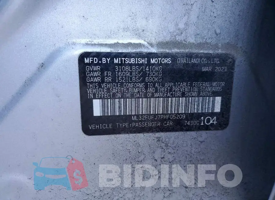 ML32FUFJ7PHF05209 Photo# 12