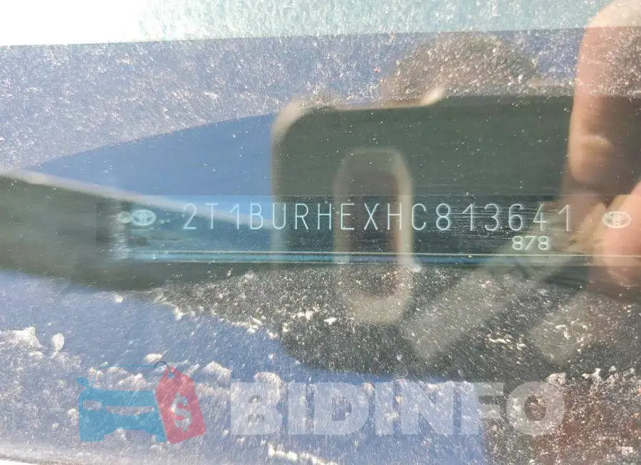 2T1BURHEXHC813641 Photo# 12