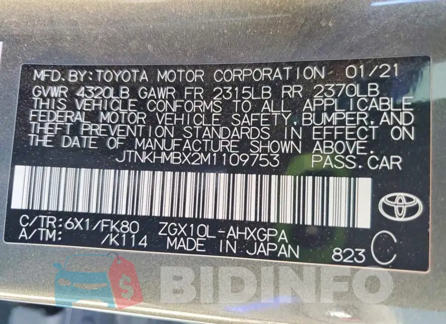 JTNKHMBX2M1109753 Photo# 12