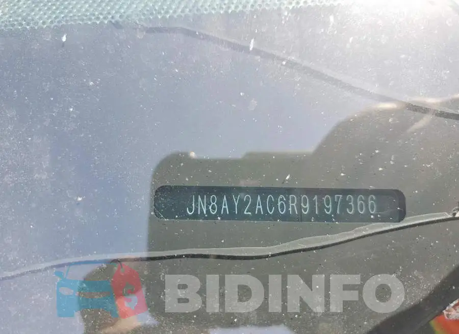 JN8AY2AC6R9197366 Photo# 14