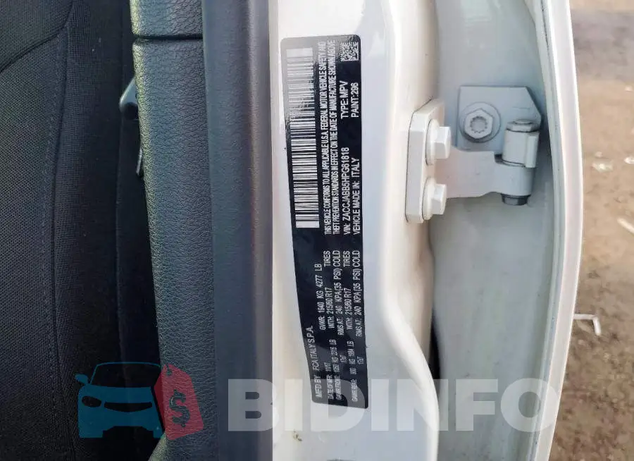 ZACCJABB5HPG61818 Photo# 13