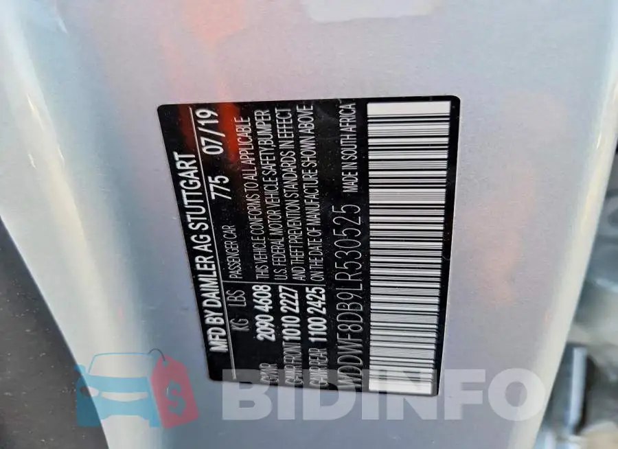 WDDWF8DB9LR530525 Photo# 13