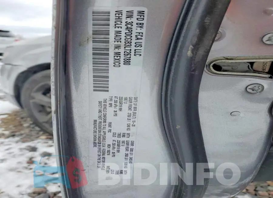 3C4PDCGB3LT267880 Photo# 12