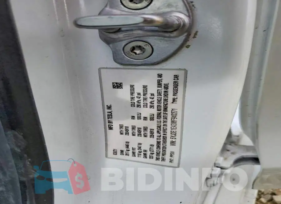 5YJ3E1EA3MF940371 Photo# 12