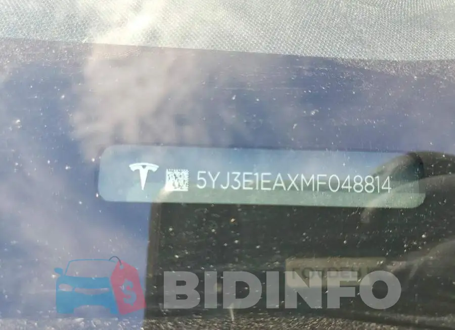 5YJ3E1EAXMF048814 Photo# 12