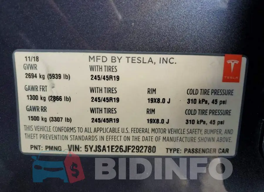 5YJSA1E26JF292780 Photo# 12