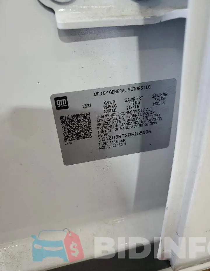 1G1ZD5ST2RF155006 Photo# 13