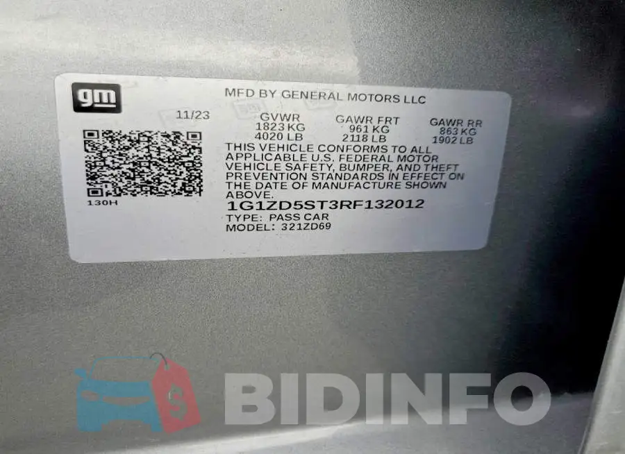1G1ZD5ST3RF132012 Photo# 13
