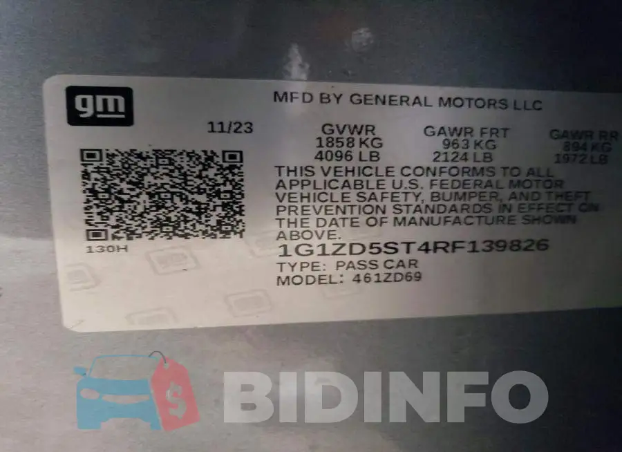 1G1ZD5ST4RF139826 Photo# 12