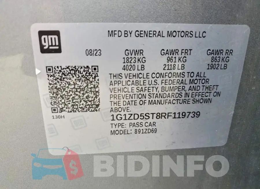 1G1ZD5ST8RF119739 Photo# 13
