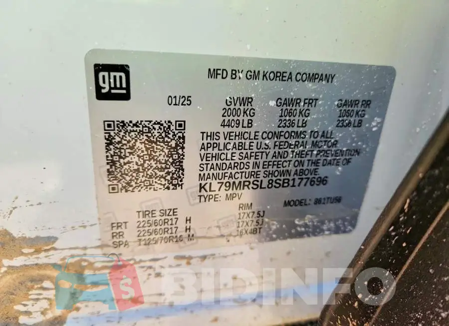KL79MRSL8SB177696 Photo# 14
