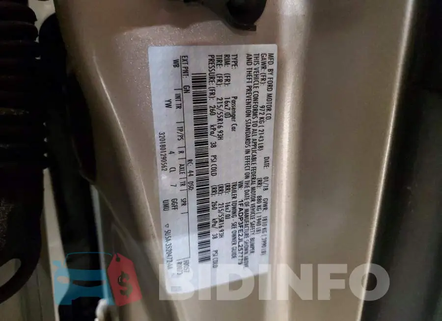 1FADP3FE2JL257779 Photo# 12