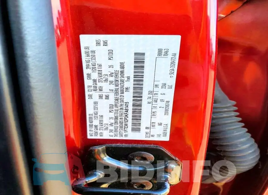 1FTEW1EP3KFA81415 Photo# 12