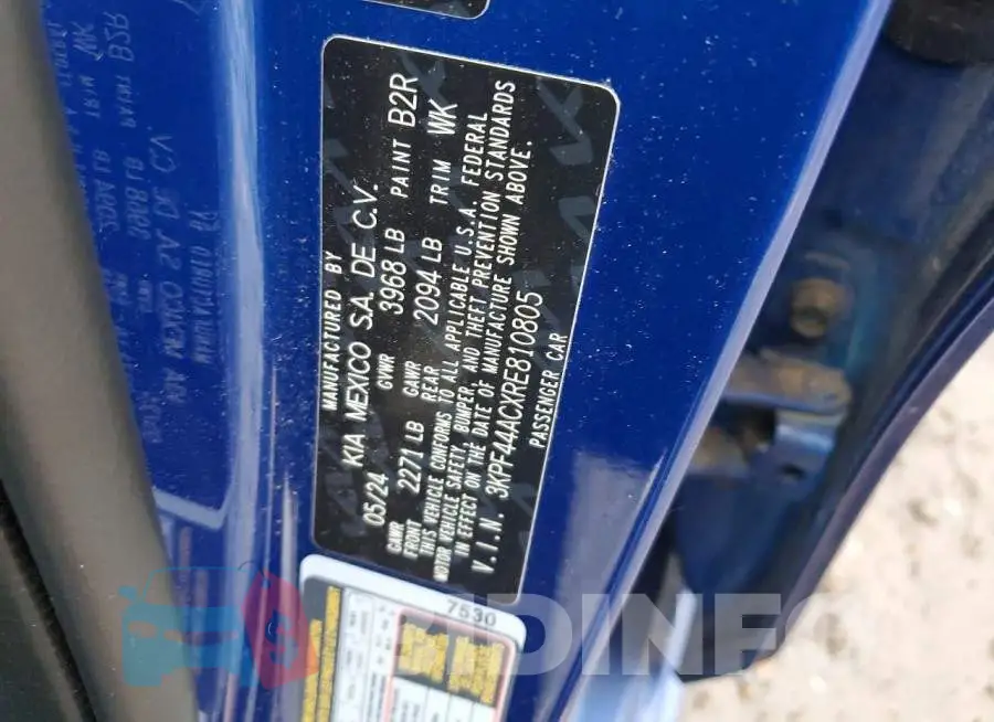 3KPF44ACXRE810805 Photo# 12