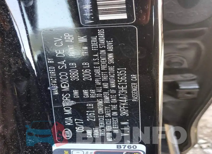 3KPFK4A73HE156351 Photo# 13
