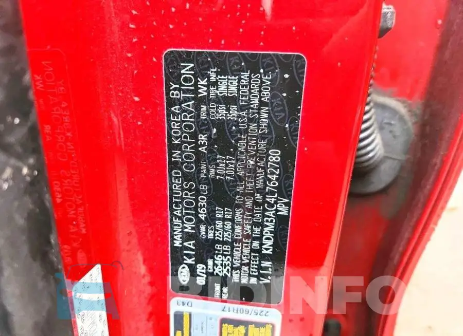 KNDPM3AC4L7642780 Photo# 12