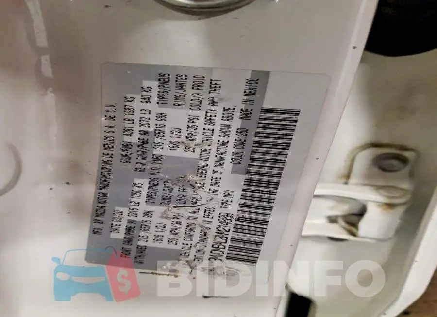 3MVDMBAL8MM214889 Photo# 13