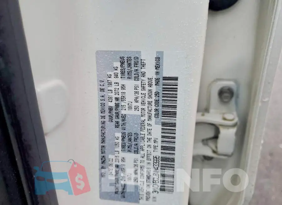 3MVDMBCL8NM433995 Photo# 13