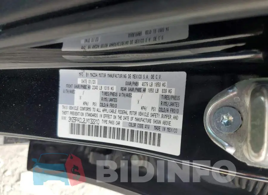 3MZBPACL2LM132210 Photo# 12