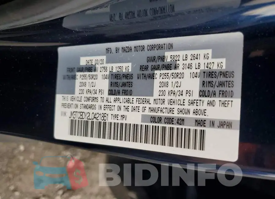JM3TCBDY2L0421861 Photo# 13