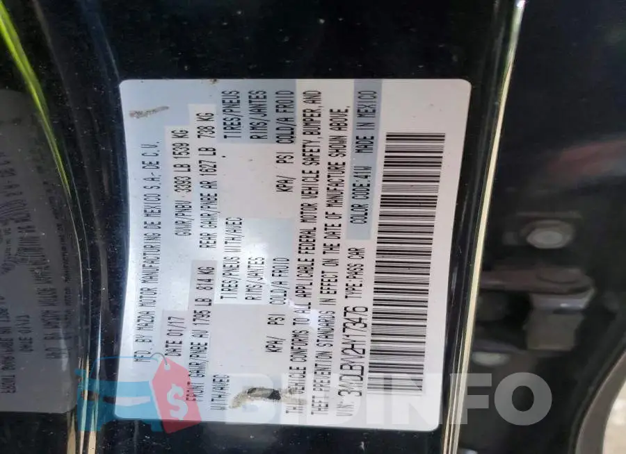 3MYDLBYV2HY173476 Photo# 12