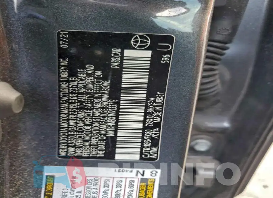 NMTKHMBX1MR133712 Photo# 13